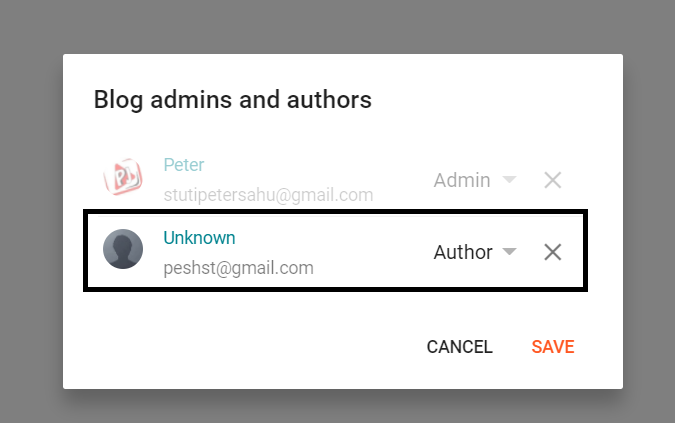 How to change Blogger Login Email?