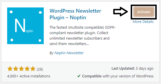WordPress notify subscribers of new post