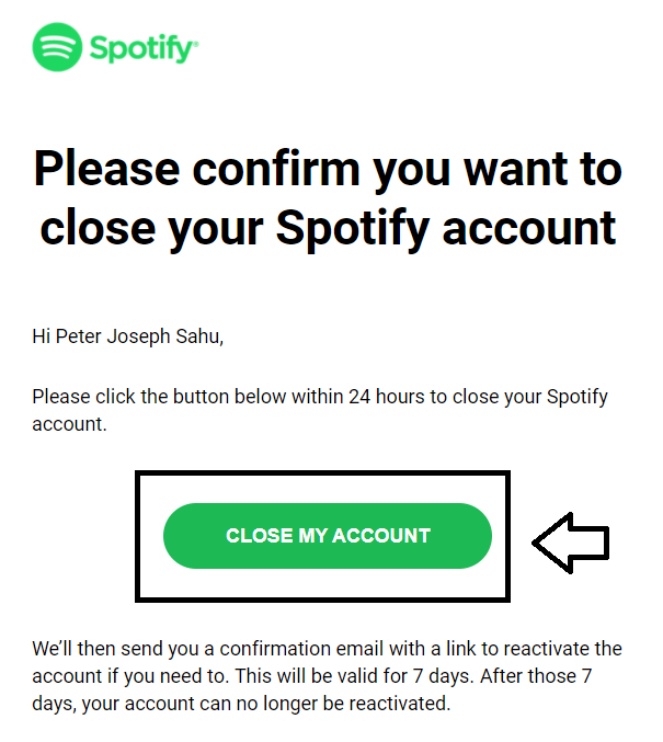 How to delete Spotify account