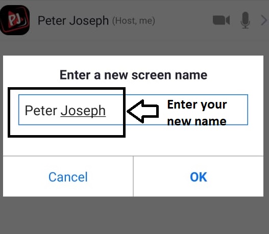 How to change your name on Zoom