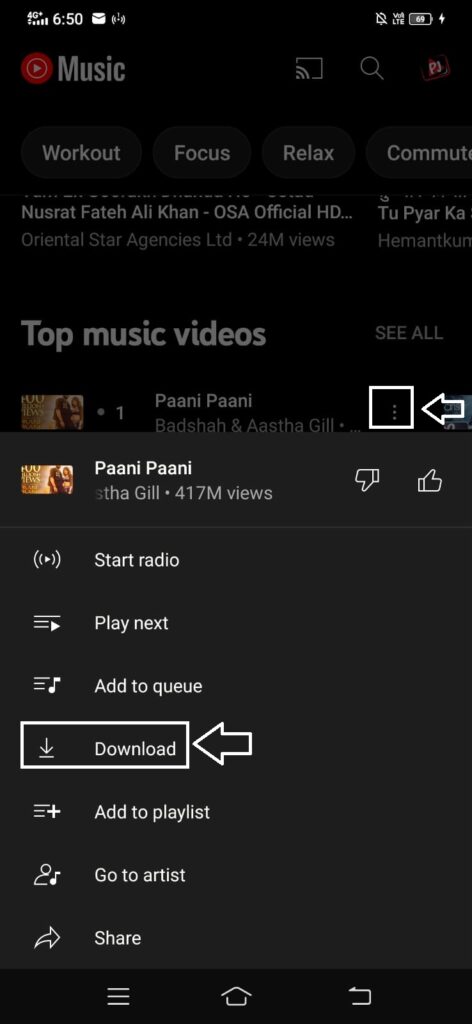 Download Music from YouTube