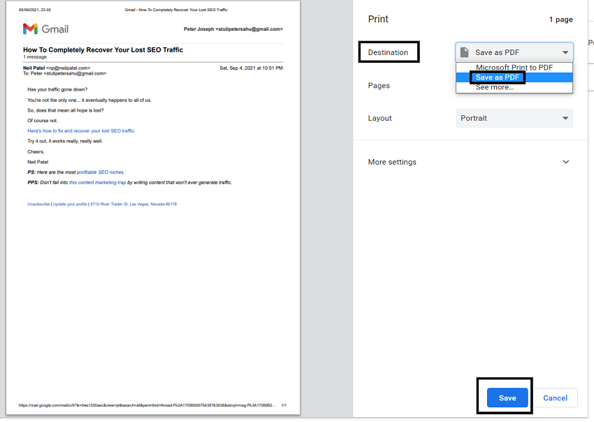 How to Attach an Email in Gmail?