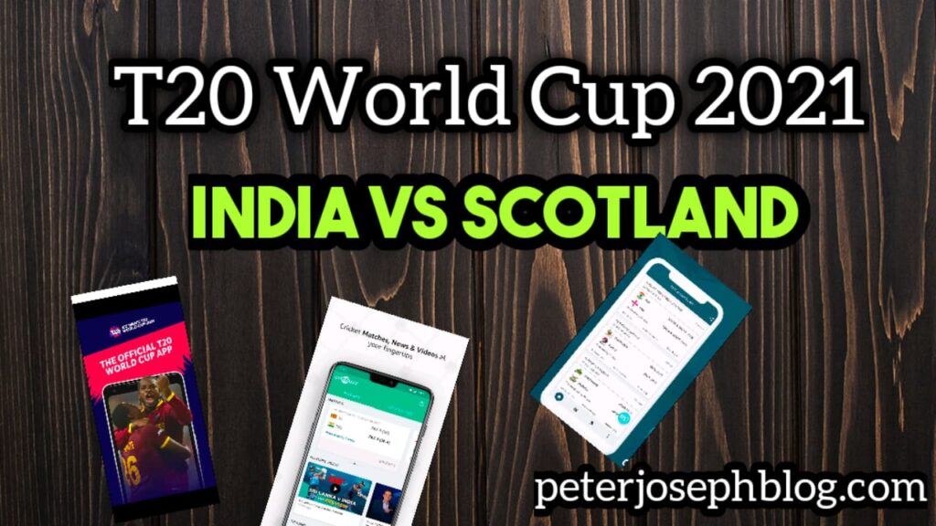 India vs Scotland – T20 World Cup 2021